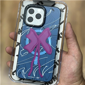 قاب YOUNGKIT یانگکیتBlue Defiant And Empowering Magsafe Series مناسب برای Apple iPhone 12 Pro Max