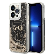 کاور کارل لاگرفلد مدل LIQUID GILTTER GATSBY مناسب برای گوشی موبایل اپل Apple iPhone 14 Pro Max