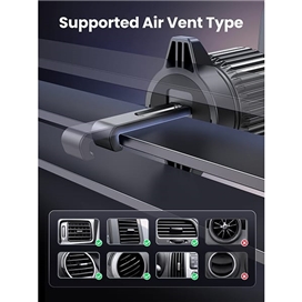 پایه نگهدارنده و شارژر بی سیم موبایل یوگرین مدل CD345 کد 15120