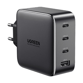 شارژر دیواری 100 وات با 3 پورت USB-C و 1 پورت USB-A یوگرین مدل CD226