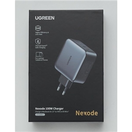 شارژر دیواری 100 وات با دو پورت USB-C یوگرین مدل CD254