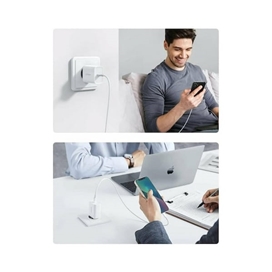 شارژر دیواری 20 وات با پورت USB-C PD یوگرین همراه با کابل مدل CD137