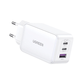 شارژر دیواری 65 وات با دو پورت USB-C و یک پورت USB-A یوگرین مدل CD244
