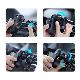 هولدر و شارژر وایرلس دریچه کولری مگ سیف جویروم Joyroom JR-ZS295