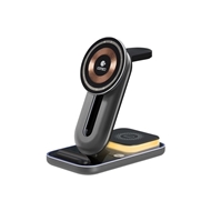 استند و شارژر وایرلس چندکاره مگنتی کوتتسی Coteetci BS-003 4 in 1