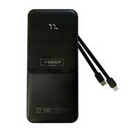 پاور بانک برند وگر مدل VEGER J-Brauv 30000mAh VP-3018