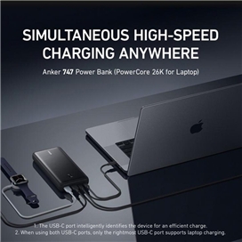پاوربانک 26000 میلی آمپر انکر | Anker PowerCore III Elite A1291