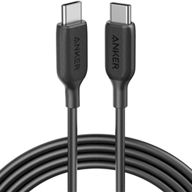 کابل فست شارژ 60 وات انکر PowerLine III USB-C to USB-C طول 90 سانتی متر مدل A8852