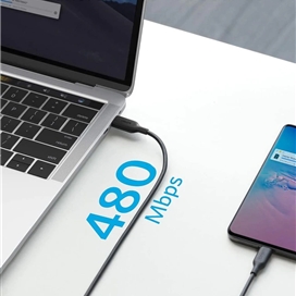 کابل فست شارژ 100 وات انکر PowerLine III USB-C to USB-C طول 180 سانتی متر مدل A8856