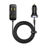 شارژر فندکی 6 پورت 110 وات بیسوس Baseus BackseatPal L1 C00081100121-00