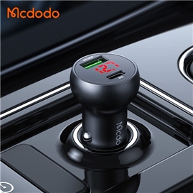 شارژر فندکی 2 خروجی 45W مک دودو بهمراه خروجی PD مدل CC-7030