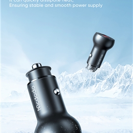 شارژر فندکی 2 خروجی 45W مک دودو بهمراه خروجی PD مدل CC-7030