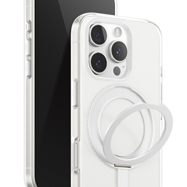 قاب برند بلوئو مدل Blueo crystal magsafe case with rotatable stand مناسب برای Apple iPhone 16 Pro Max