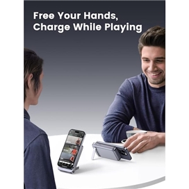 پاور بانک بی سیم مغناطیسی و باسیم 57.5 وات و 10000mAh دو پورت یوگرین مدل PB206 کد 15086