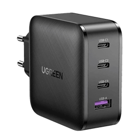 شارژر دیواری 65 وات با 3 پورت USB-C و 1 پورت USB-A یوگرین مدل CD224