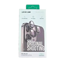 محافظ لنز فلزی دوربین گرین لاین Apple iPhone 16 Pro Green Lion HD Plus Camera Lens