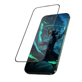 گلس تمام صفحه تمام چسب آیفون گرین لاین Apple iPhone 16 Pro Max Green Lion 9H Steve Matte