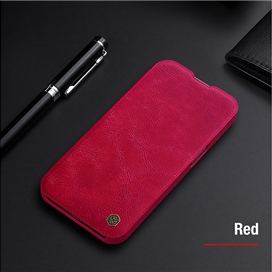 کیف چرمی نیلکین آیفون 13 پرومکس Nillkin Qin Leather Case iPhone 13 Pro Max
