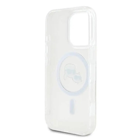 کاور کارل لاگرفلد اورجینال مدل MAGSAFE CLEAR K&C مناسب برای گوشی موبایل اپل آیفون 16 پرومکس