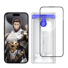 گلس برند بلوئو Blueo مدل AR 3D Curved مناسب برای Apple iPhone 16 Pro Max بهمراه ابزار نصب