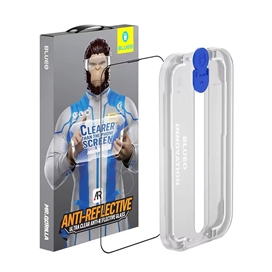 گلس برند بلوئو Blueo مدل Blueo AR Anti-Reflective مناسب برای Apple iPhone 16 بهمراه ابزار نصب