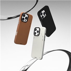 قاب برند یانگکیت مدل Youngkit Simple Matte Leather Case magsafe مناسب برای Apple iPhone 16 Pro Max