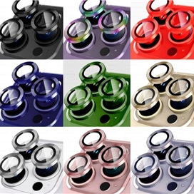 محافظ لنز دوربین بوف مدل HD-ColorLenz مناسب برای گوشی موبایل اپل iPhone 16 Pro