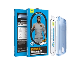 گلس فول برند بلوئو BLUEO Anti dust HD glass anti static with applicator مناسب برای Apple iPhone 16 Pro Max