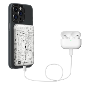 پاوربانک مگسیف یانگ کیت مدل YOUNGKIT Circuit Board Power Bank MagSafe ظرفیت 5 هزار توان 20 وات