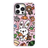 قاب برند اوجی برو OGBRO مدل Family head rabbit مناسب برای Apple iPhone 16 Pro Max