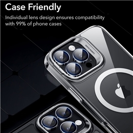 محافظ لنز دوربین ESR مناسب برای iPhone 16 Pro Max