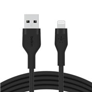 کابل لایتنینگ 1متری بلکین- BoostCharge Flex – مدل CAA008bt1M