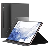 کیف کلاسوری به همراه گلس تبلت آراری مدل Mifolio مناسب Galaxy Tab S7 FE