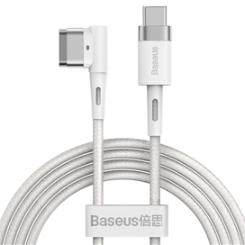 کابل شارژر مگنتی مک بوک بیسوس Baseus Zinc Magnetic iP Laptop Type-C CATXC-W02 طول 2 متر توان 60 وات