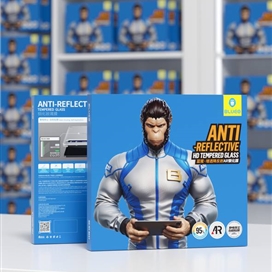 محافظ صفحه برند بلوئو Blueo مدل AR Anti Reflective HD With Applicator بهمراه ابزار نصب آسان مناسب برای Apple iPad Pro 13 2024