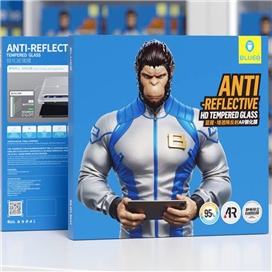 محافظ صفحه برند بلوئو Blueo مدل AR Anti Reflective HD With Applicator بهمراه ابزار نصب آسان مناسب برای Apple iPad Pro 11 2024