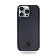 قاب اورجینال برند پولو مدل Santa Barbara Polo Raquet Club ELVIS Carbon Fibre مناسب برای Apple iPhone 16 Pro