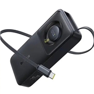 پاوربانک 30 وات 10000 با کابل همراه تایپ سی بیسوس Baseus Nomos Power Bank PPSS1030