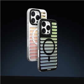 قاب برند یانگکیت Youngkit Geek Color-Changing Luggage-Inspired iphone مناسب برای Apple iPhone 13 Pro Max