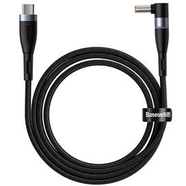 کابل شارژر مگنتی لپ تاپ لنوو بیسوس Baseus Zinc Lenovo Type C to DC CATXC-U01 طول 2 متر توان 100 وات