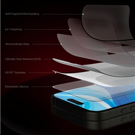 گلس حریم شخصی پرایوسی برند JCPAL مدل Preserver Privacy مناسب برای Apple iPhone 16 Pro Max