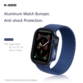 کاور ضد ضربه اپل واچ سری 10 برند کی-دوو K-DOO مدل دیفندر DEFENDER مناسب برای سایز 42 میلیمتری