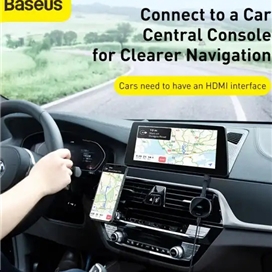 دانگل وای فای HDMI بیسوس Baseus Meteorite Shimmer Wireless Display Adapter 4k/30Hz BS-OH154