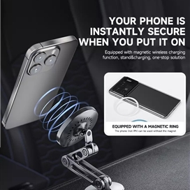 هولدر و شارژر وایرلس مگنتی باوین Bavin PS-66 توان 15 وات