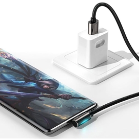 کابل Type C فست شارژ بیسوس Baseus Legend Series USB to Type-C CATCS-B01 طول 1 متر و توان 66 وات