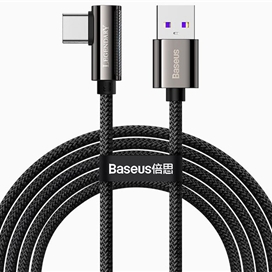 کابل Type C فست شارژ بیسوس Baseus Legend Series USB to Type-C CATCS-B01 طول 1 متر و توان 66 وات