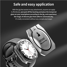 گلس شیشه ای ساعت هوشمند آراری مدل Core مناسب Galaxy Watch 7 Ultra 47mm پک دو عددی