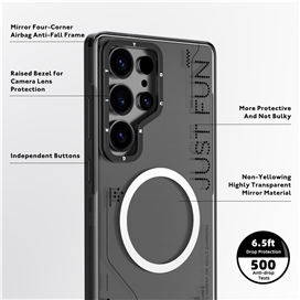 قاب برند یانگکیت مدل Youngkit Removable Crystal Non-Yellowing مناسب برای Samsung Galaxy S25 Ultra