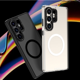 قاب مگسیف برند یانگکیت مدل Gemstone Glass Back + Soft Frame مناسب برای Samsung Galaxy S25 Ultra