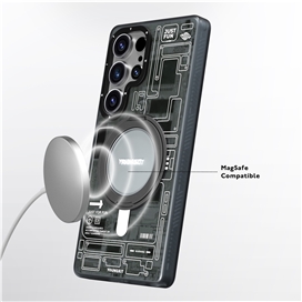 قاب مگسیف برند یانگکیت مدل Youngkit technolgy 360° magsafe stand مناسب برای Samsung Galaxy S25 Ultra